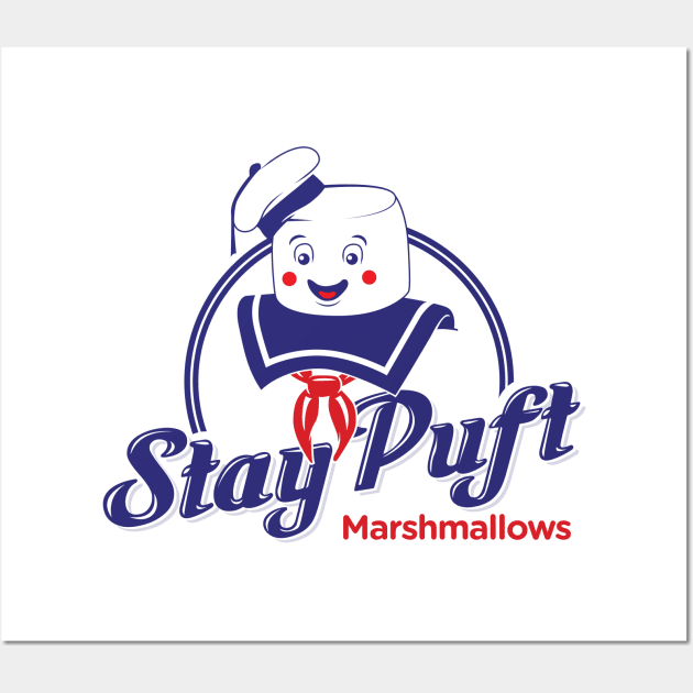 Stay Puft Marshmallows Wall Art by MindsparkCreative